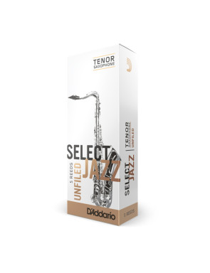 Caja 5 Cañas Saxo Tenor Select Jazz by D'Addario 2 Media S05TSX2M