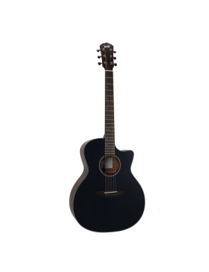 Guitarra Acústica Veelah VGACSM-E BLK Negra Electrificada Cutaway