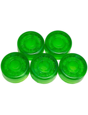 MOOER GREEN FOOTSWITCH TOPPER,5 PCS PER BAG