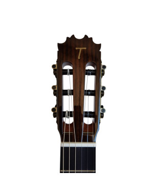 ANTONIO DE TOLEDO • MODELO TOMATITO ALMERÍA NATURAL GUITARRA FLAMENCA NEGRA DE PALOSANTO DE PATAGONIA