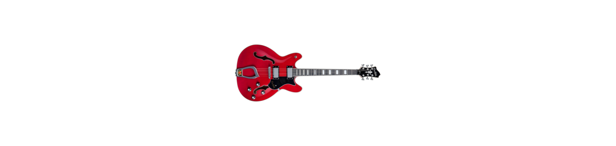 Guitarras eléctricas hollow y semi-hollow
