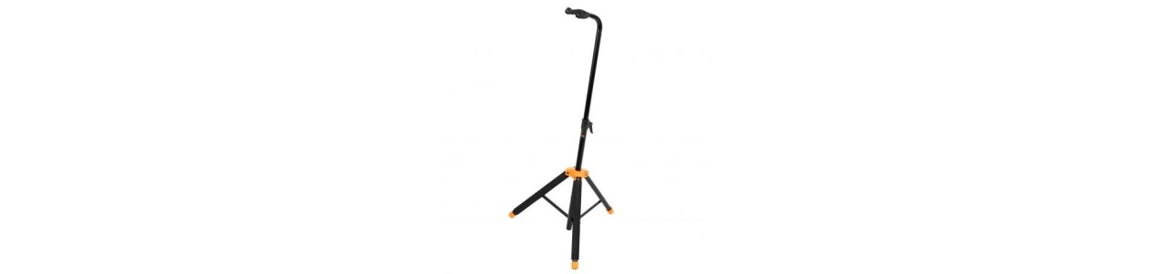 Soportes de guitarra y bajo
